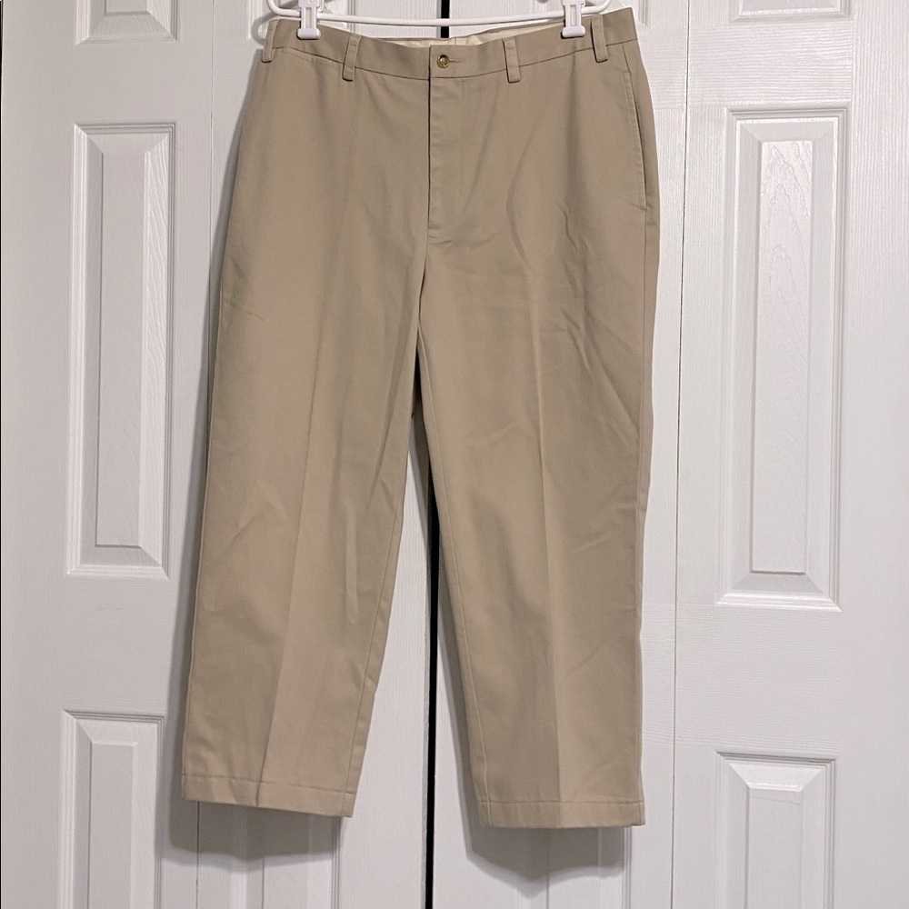 Orvis cotton khaki mens pants size 36